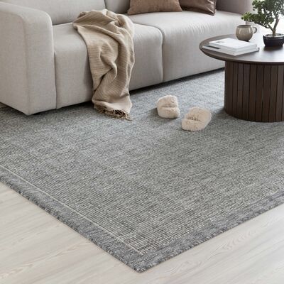 Maria matto 200x300 cm harmaa/valkoinen